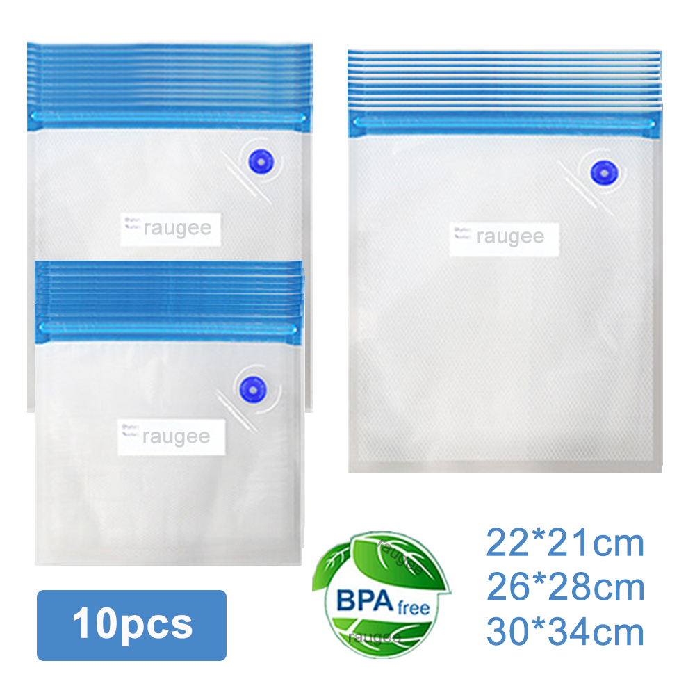 Food Storage Bags Reusable - Vacuum Bags Reusable Food Vacuum Packaging