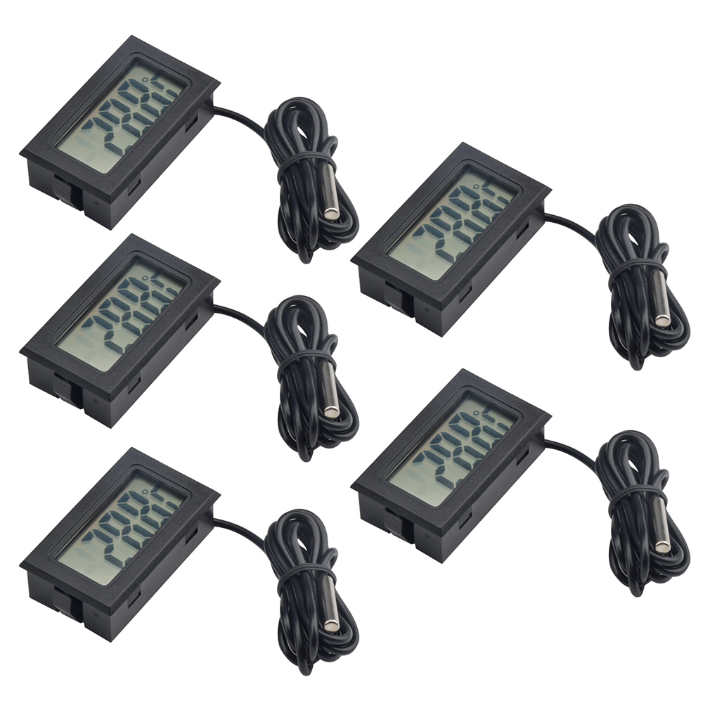 Food Storage The Range - 5Pcs/lot FY-10 Digital Refrigerator Thermometer with