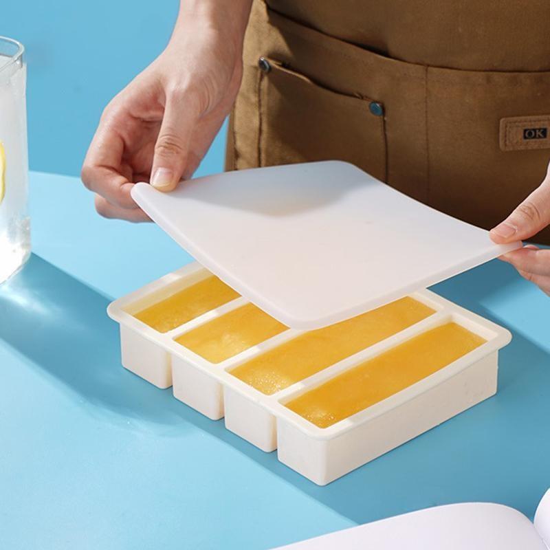 Storage Food Tray - Extra Large Silicone Food Tray With