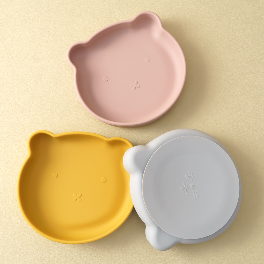 Food Storage 1 Year - 1PC Silicone Baby Dishes Suction Dining