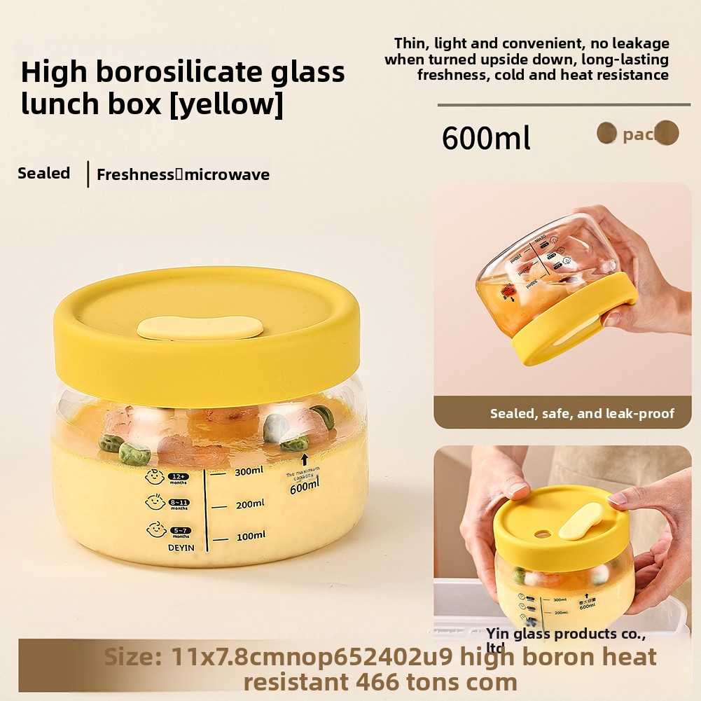 Food Storage Unit - Glass Food Storage Container Airtight Leakproof