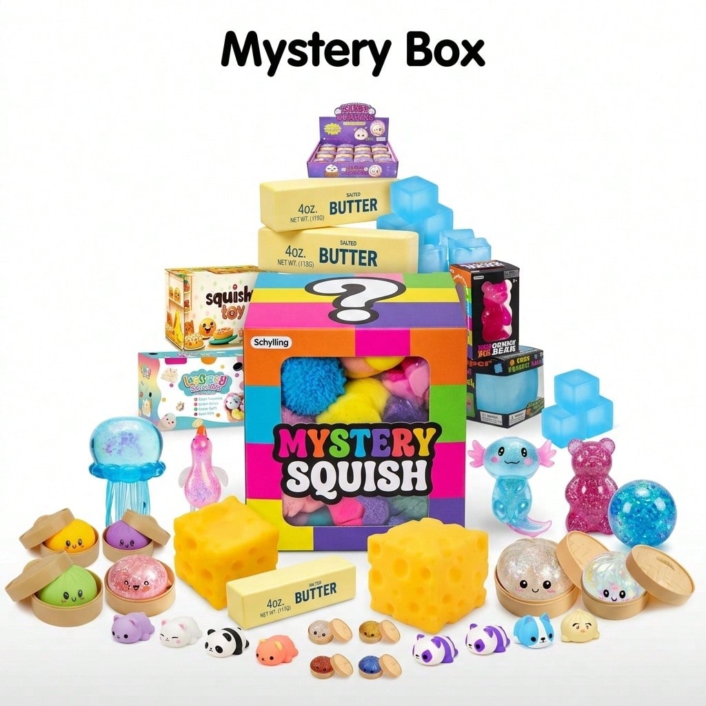 Food Storage Unit - Surprise Box-Slow Rise Squishy Toys,Food&Ocean Themed