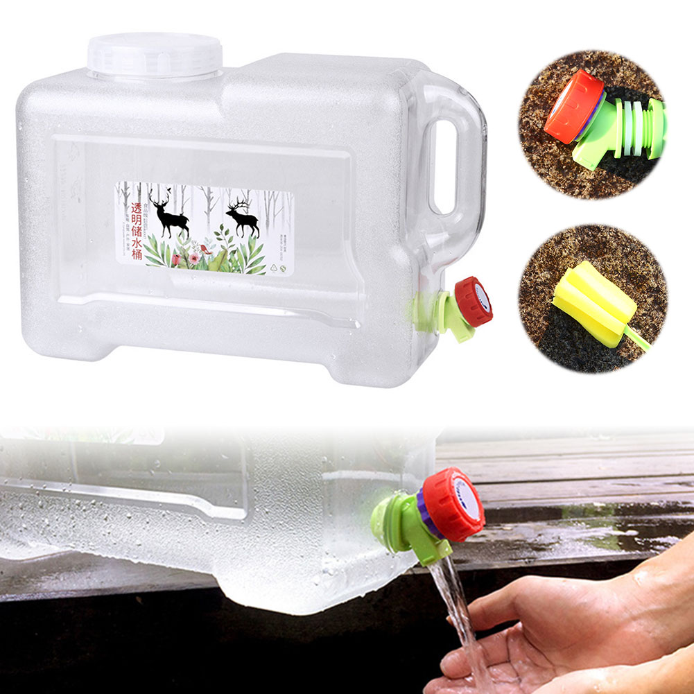 Food Storage Emergency - 12L/2.6 Gal Water Carrier Cube W/