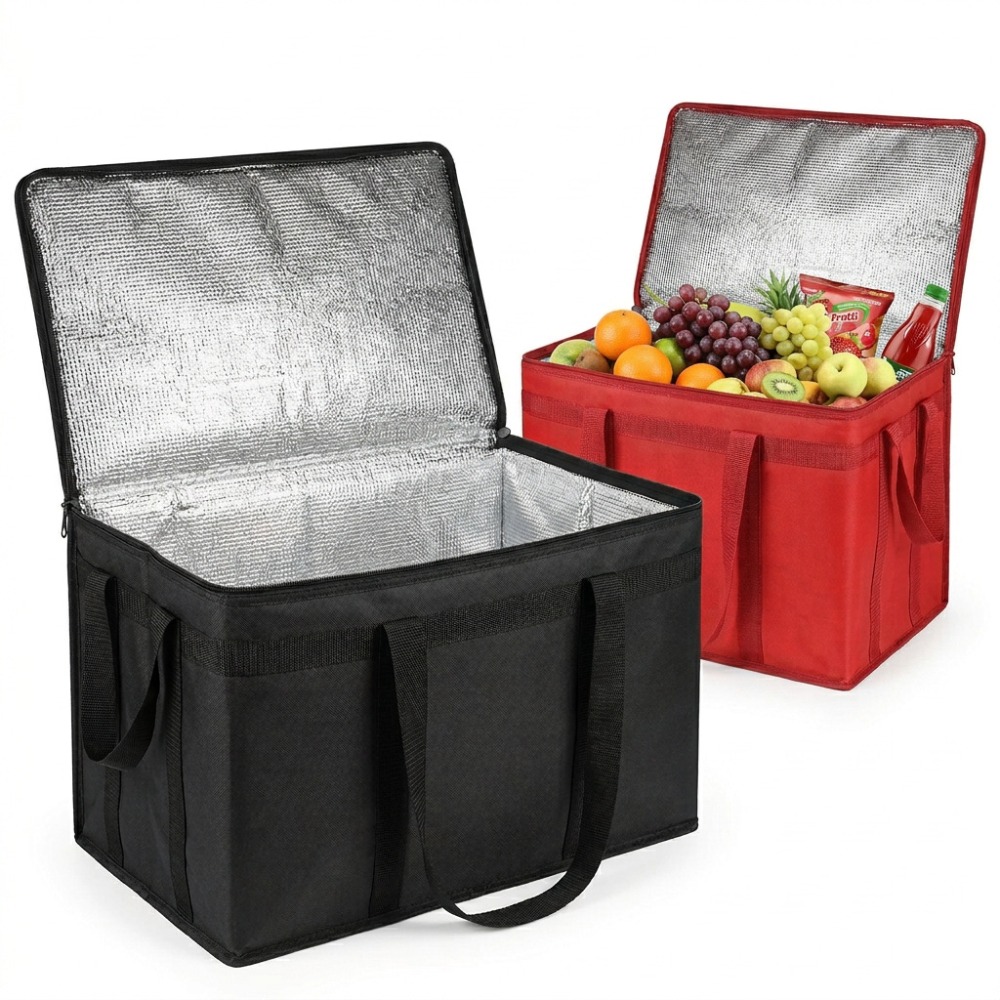 Foldable Insulated Thermal Bag - Food Storage Bags Reusable recension och pris