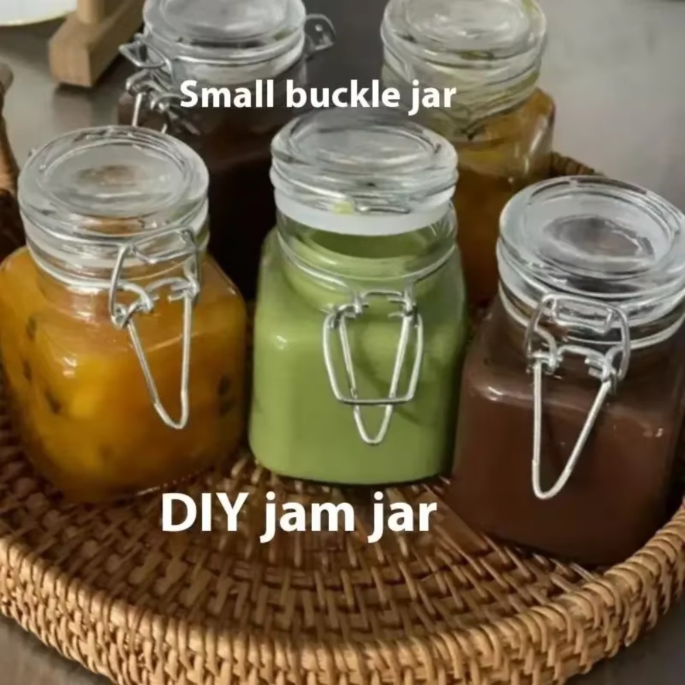 50/100ml Glass Sealed Jar Airt - Food Storage Set Glass recension och pris