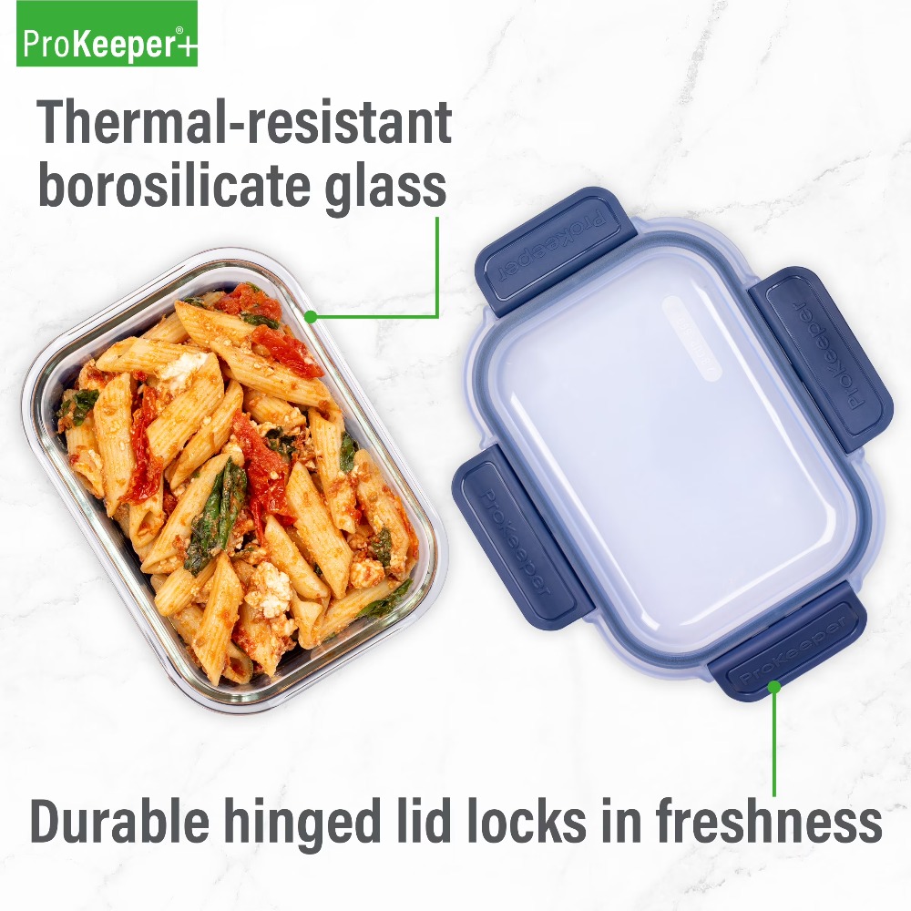 2.8 Cup Glass Food Storage Con - Food Storage Glass recension och pris