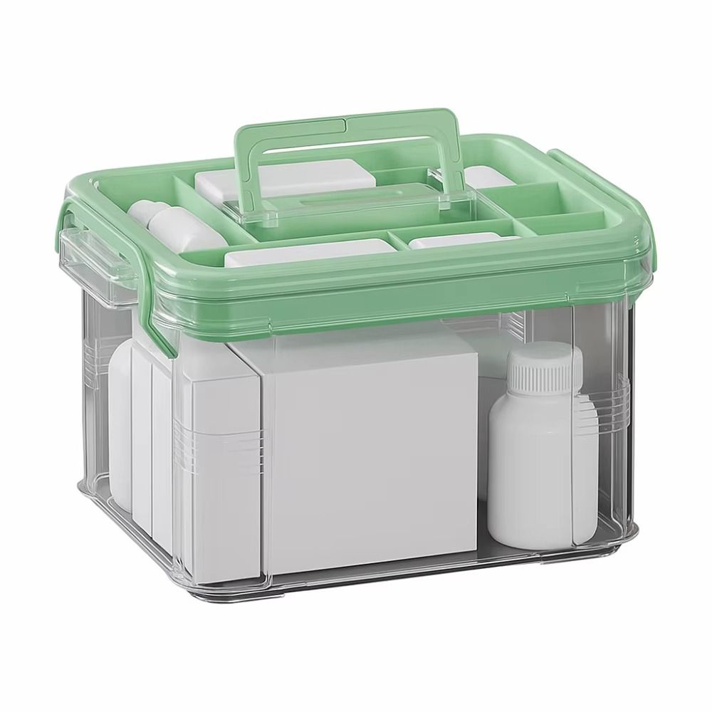 Durable Double Layers Pill Sto - Food Storage Emergency recension och pris