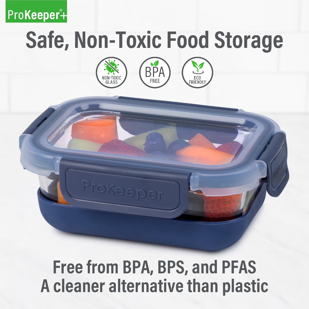 2 Pack 1.6 Cup Glass Food Stor - Food Storage Glass recension och pris