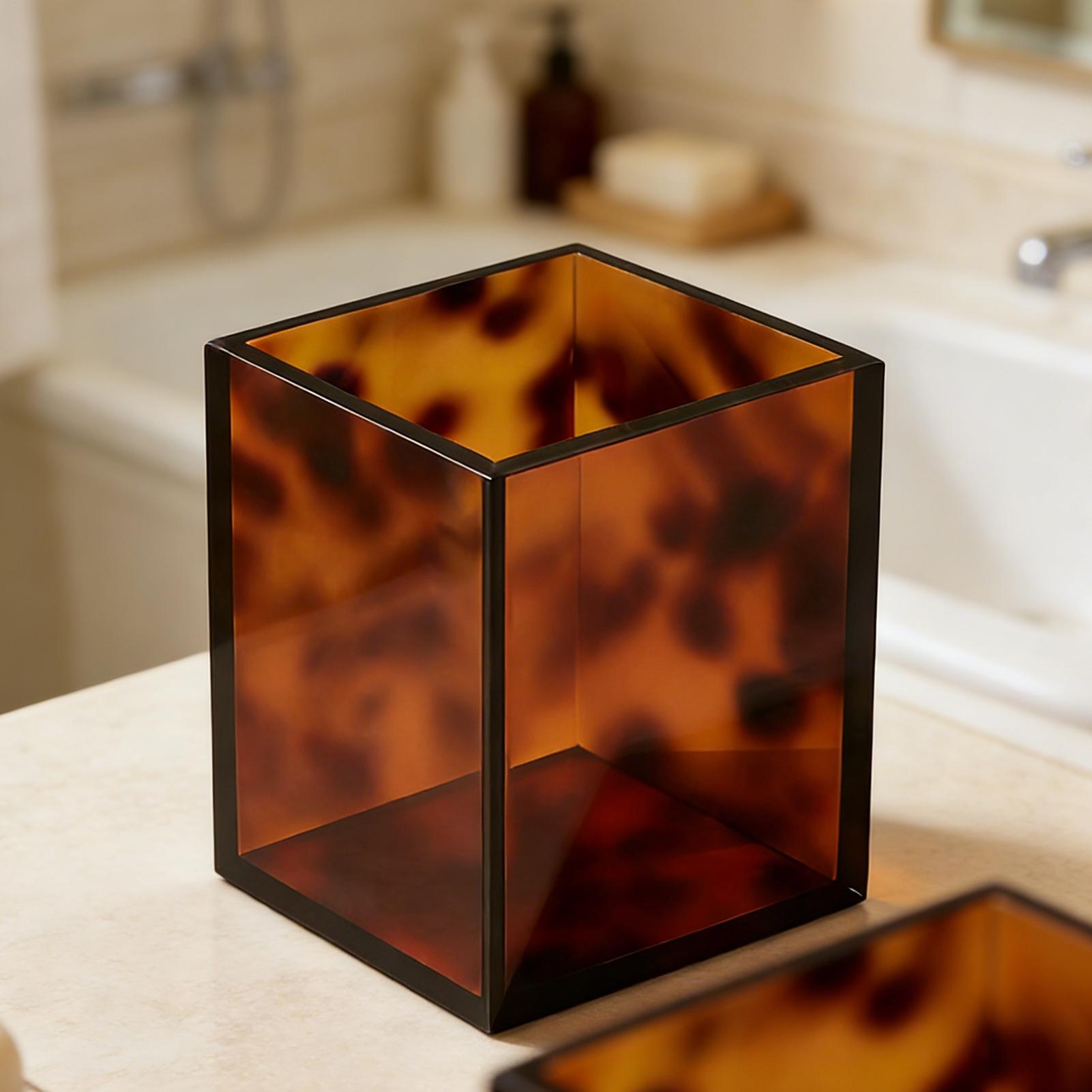 Bathroom Counter Tray Tortoise - Storage Food Tray recension och pris