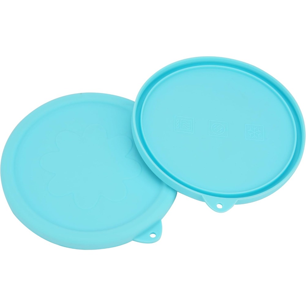 Silicone Lids for Glass Mixing - Food Storage Set Glass recension och pris