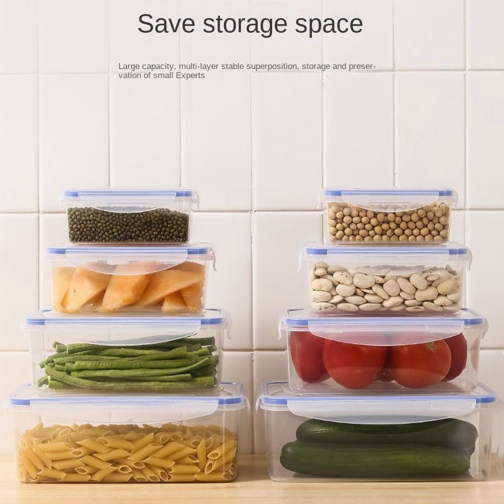 Food Containers Stackable Micr - Food Storage Made Easy recension och pris