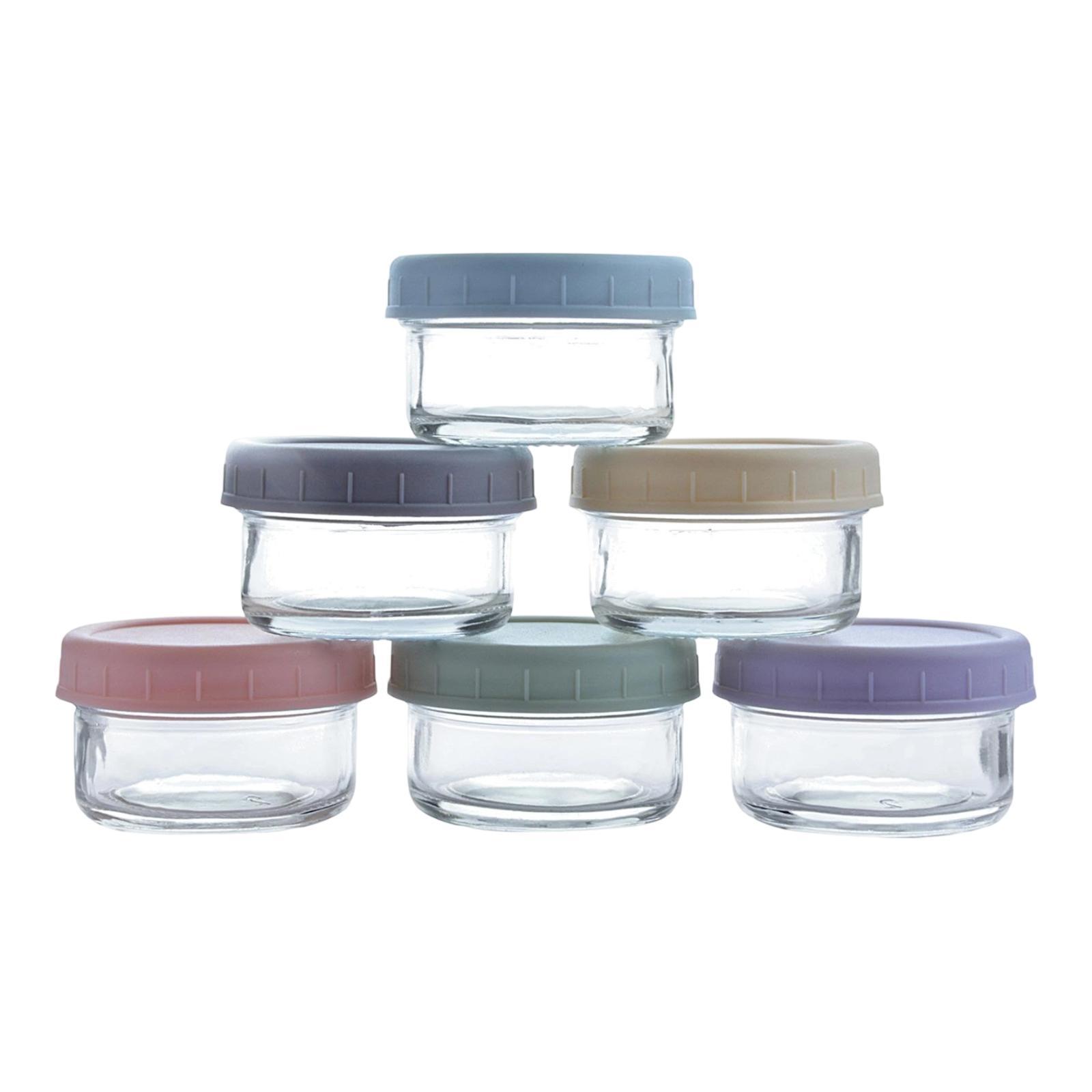 Mini Glass Jars with Leakproof - Food Storage Set Glass recension och pris