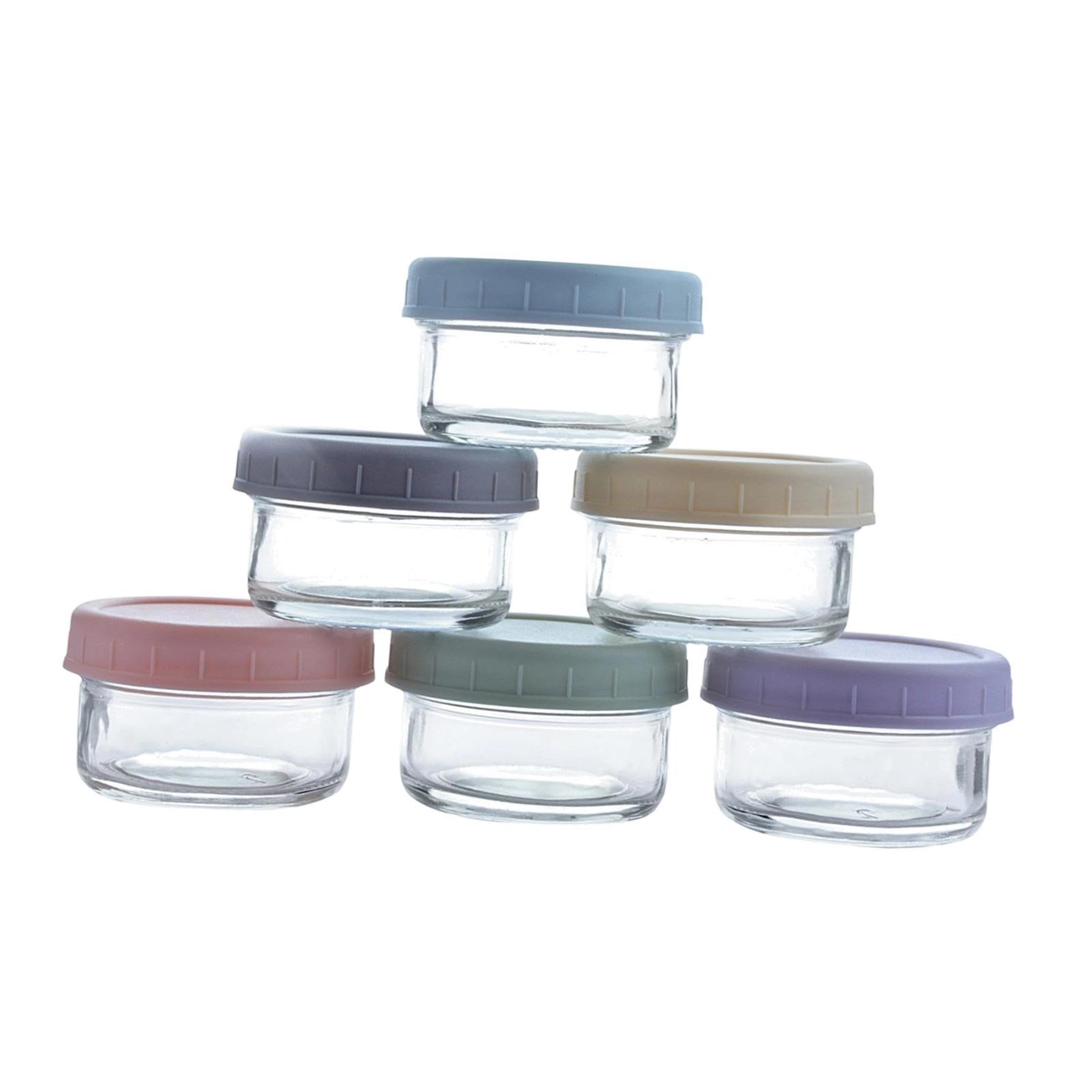 Mini Glass Jars with Leakproof - Food Storage Set Glass recension och pris