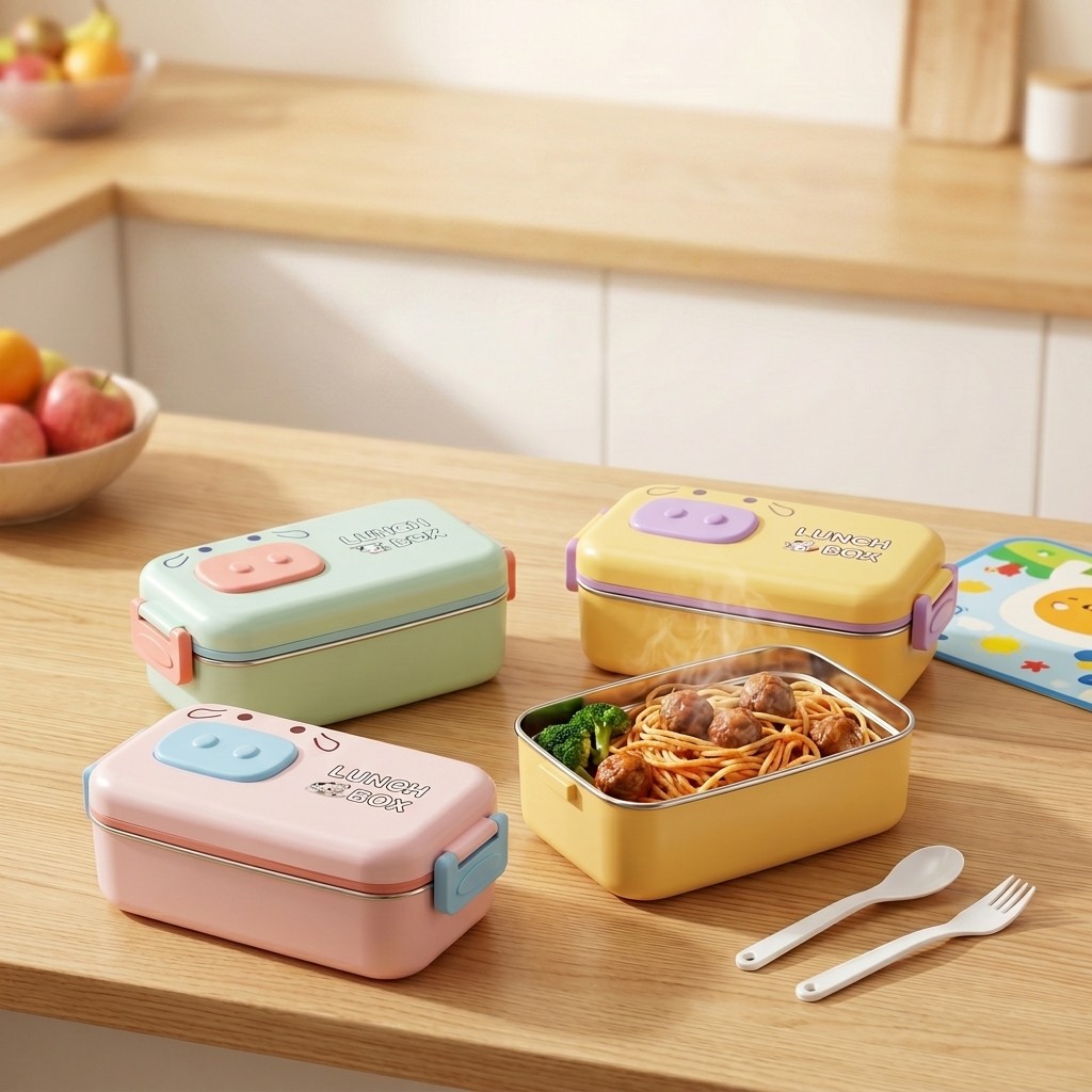 304 Stainless Steel Bento Box  - Food Storage Made Easy recension och pris