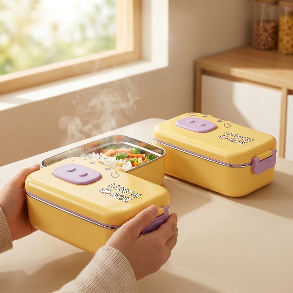 304 Stainless Steel Bento Box  - Food Storage Made Easy recension och pris