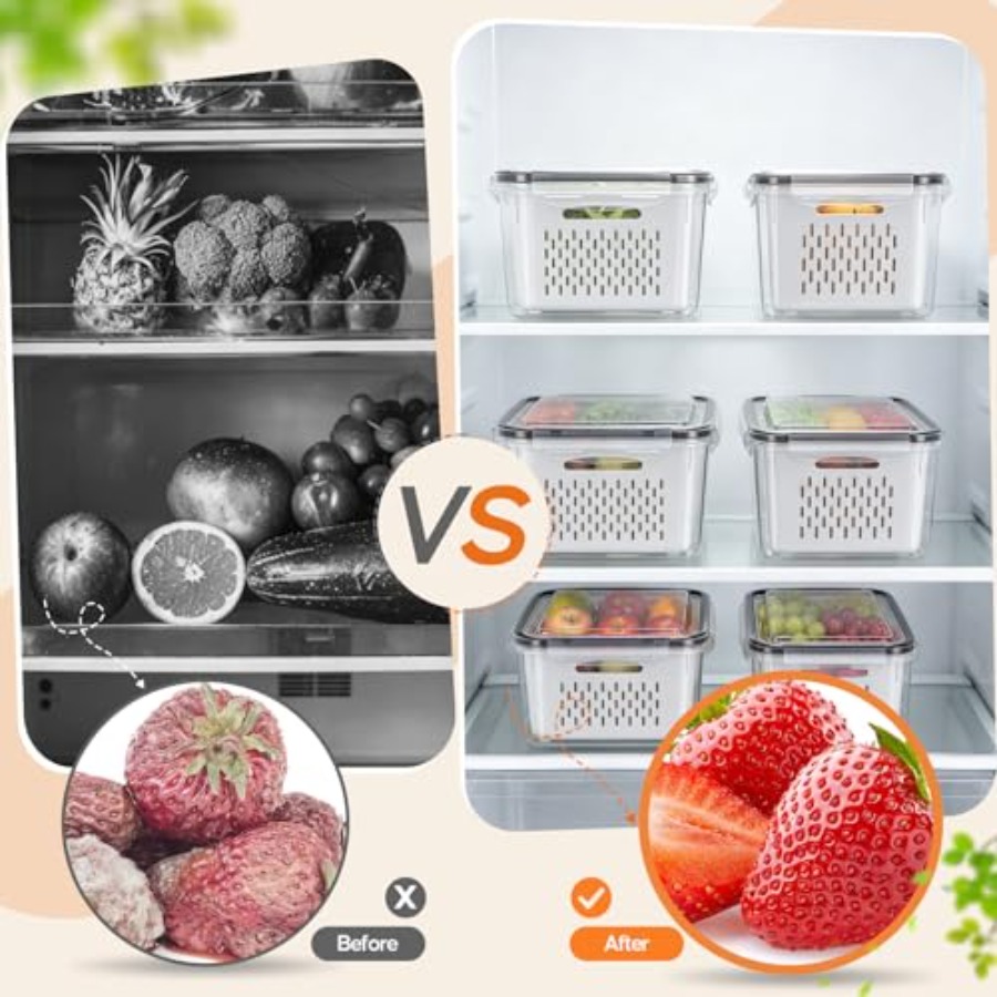 Fruit Storage Containers for F - Food Storage Containers recension och pris