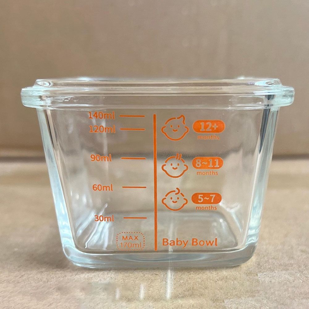 Simple 170ml Food Storage Box  - Food Storage Glass Box recension och pris