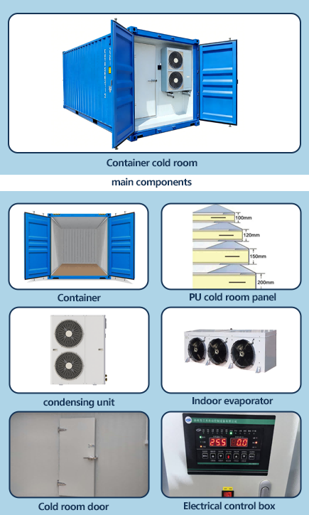 High Quality 20ft Reefer Conta - Food Storage Unit recension och pris