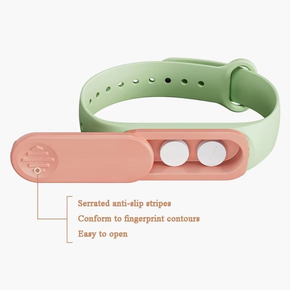 360° Rotating Wristband Pill C - Food Storage Emergency recension och pris