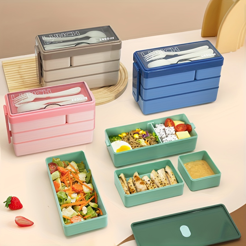 1450ML Bento Lunch Box Large C - Food Storage Made Easy recension och pris