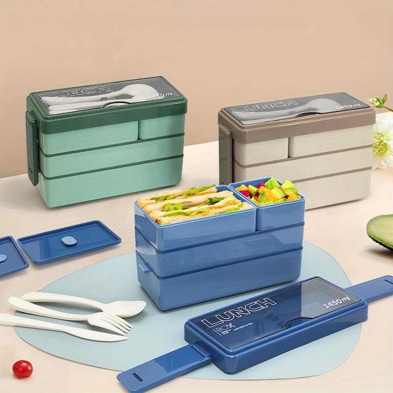 1450ML Bento Lunch Box Large C - Food Storage Made Easy recension och pris