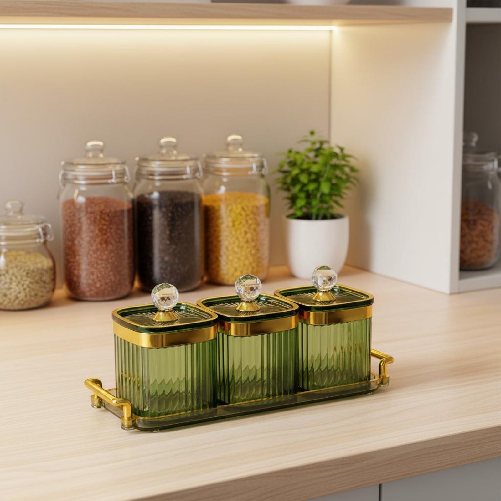 Decorative Snack Container Set - Storage Food Tray recension och pris