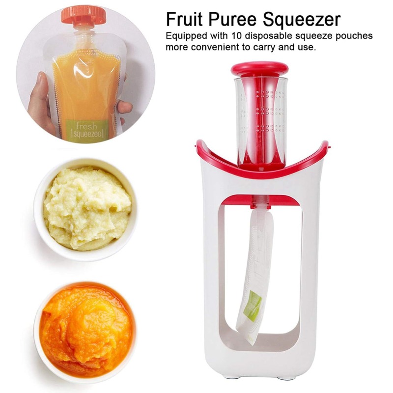 Baby Food Squeeze Station with - Food Storage 1 Year recension och pris