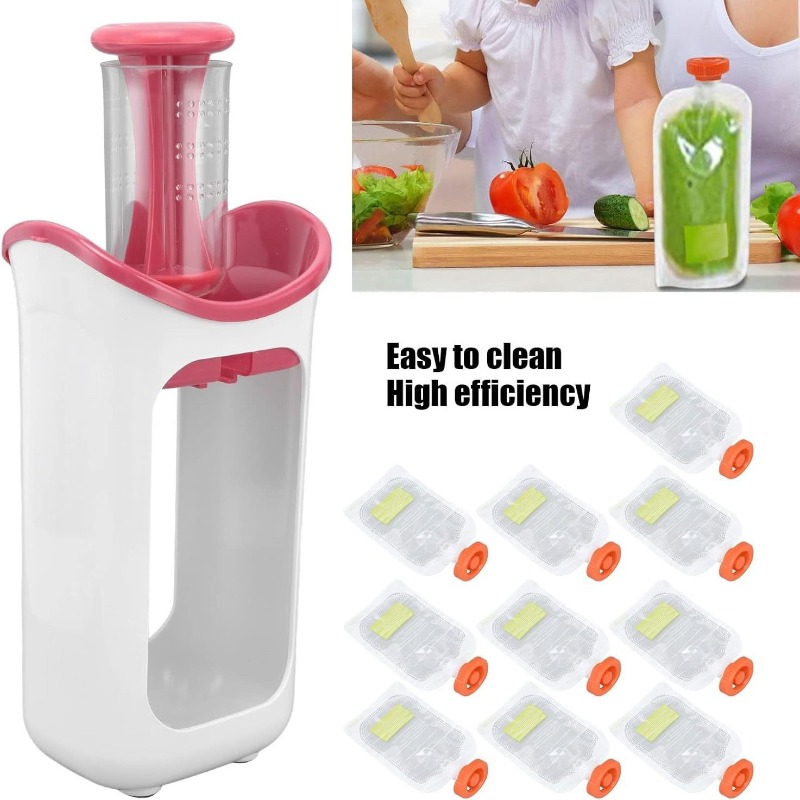Baby Food Squeeze Station with - Food Storage 1 Year recension och pris