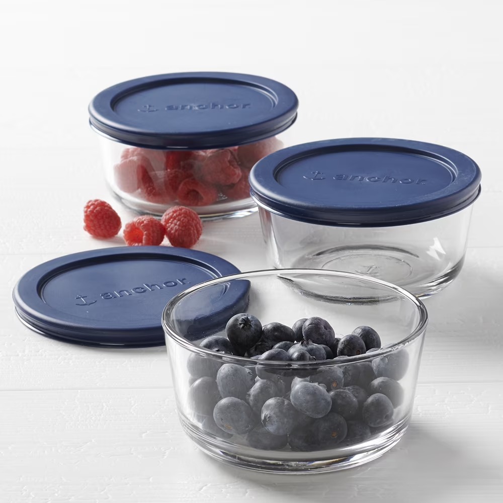 Anchor Hocking Glass Food Stor - Food Storage Set Glass recension och pris