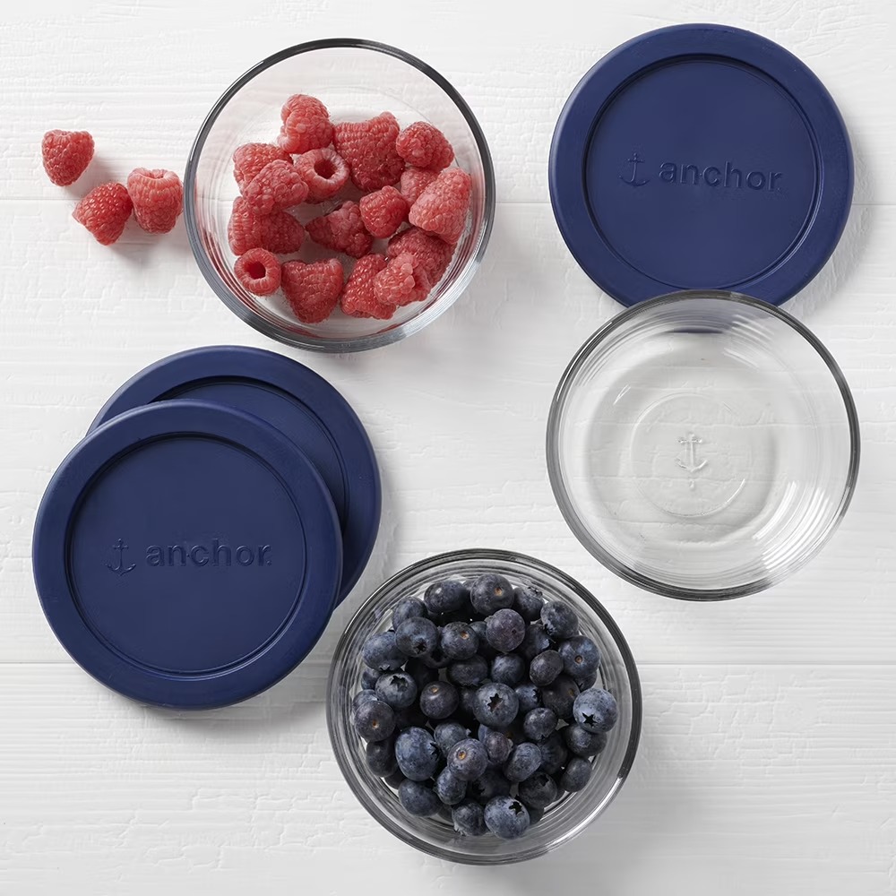 Anchor Hocking Glass Food Stor - Food Storage Set Glass recension och pris