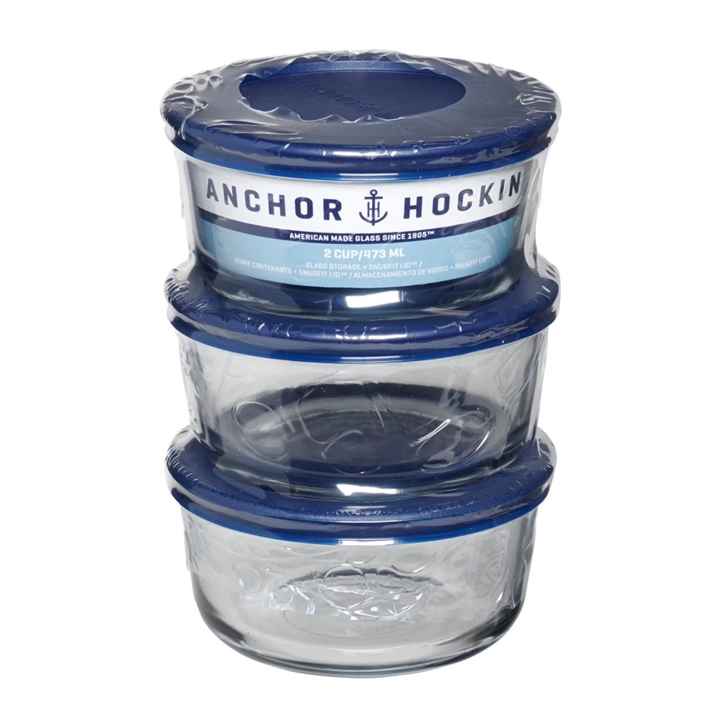 Anchor Hocking Glass Food Stor - Food Storage Set Glass recension och pris