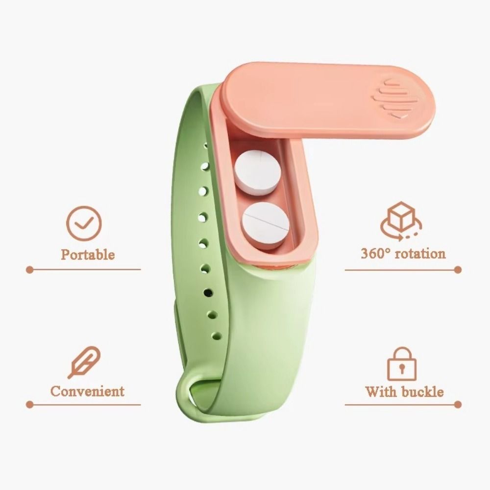 360° Rotating Wristband Pill C - Food Storage Emergency recension och pris