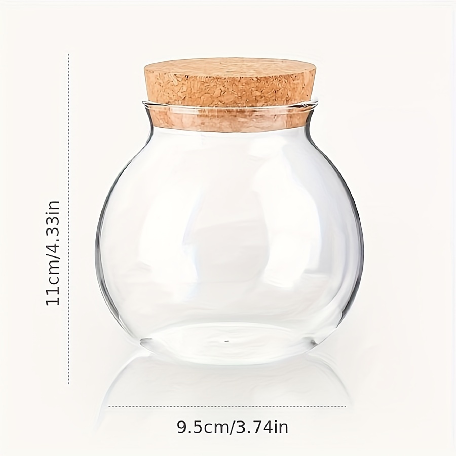 500ML Clear Glass Storage Cani - Food Storage Set Glass recension och pris