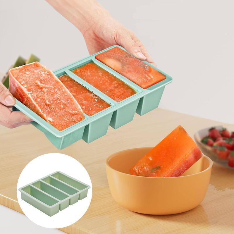 Extra Large Silicone Food Tray - Storage Food Tray recension och pris