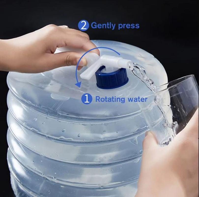 PE Folding Water Bag Retractab - Food Storage Emergency recension och pris
