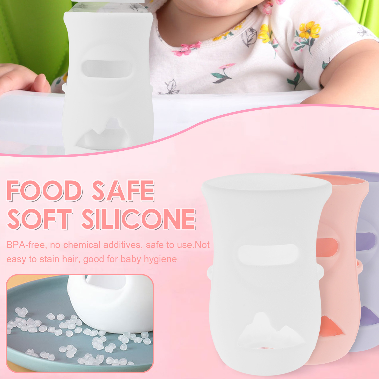 Silicone Sleeves Silicone Baby - Food Storage 1 Year recension och pris