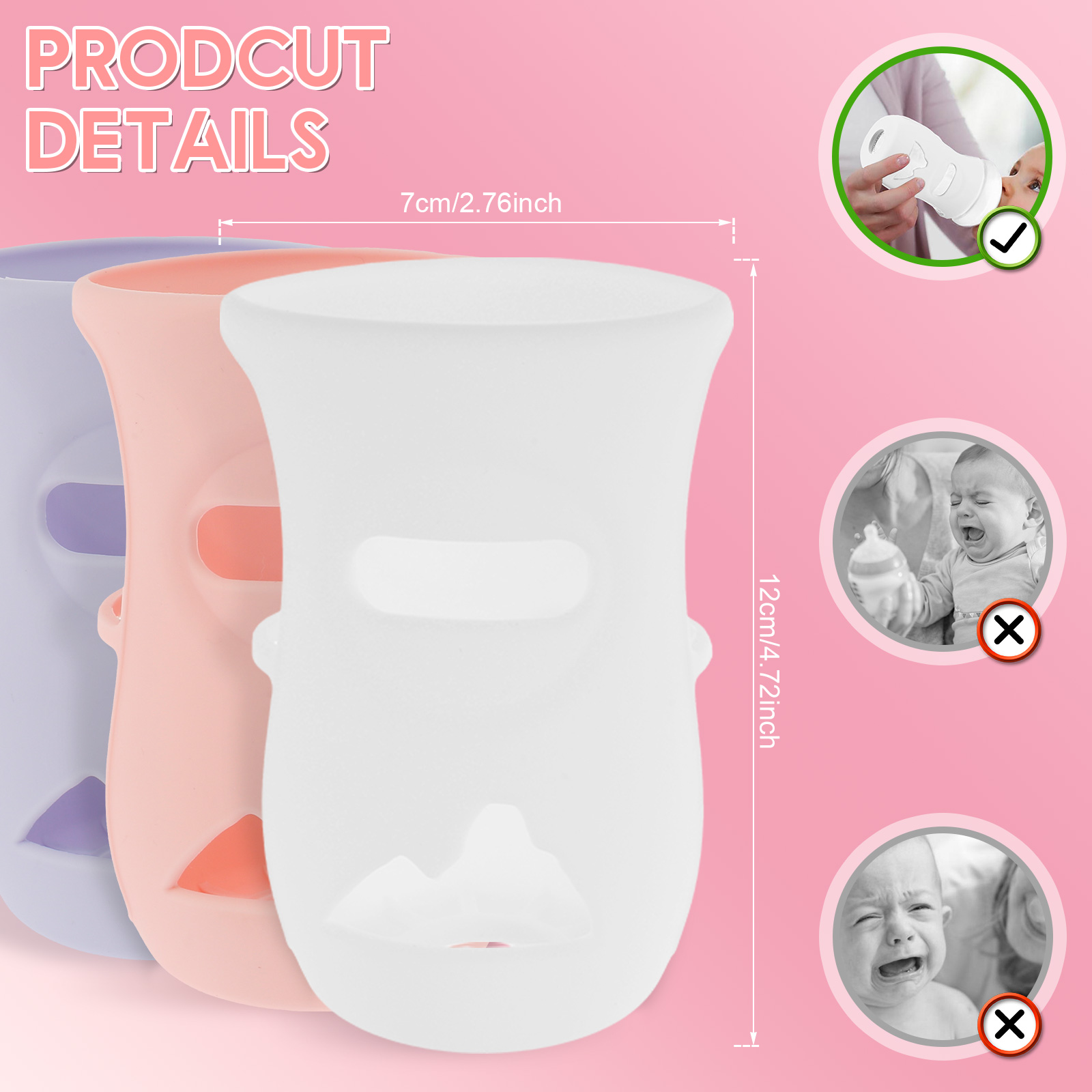 Silicone Sleeves Silicone Baby - Food Storage 1 Year recension och pris
