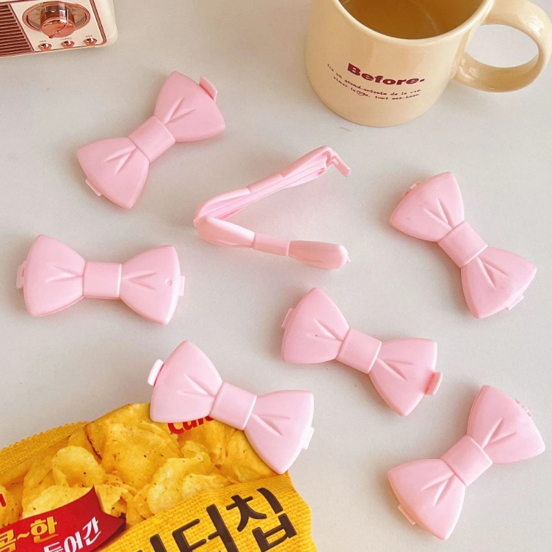 5PCS Kawaii Food Sealing Clip  - Food Storage Bags Reusable recension och pris