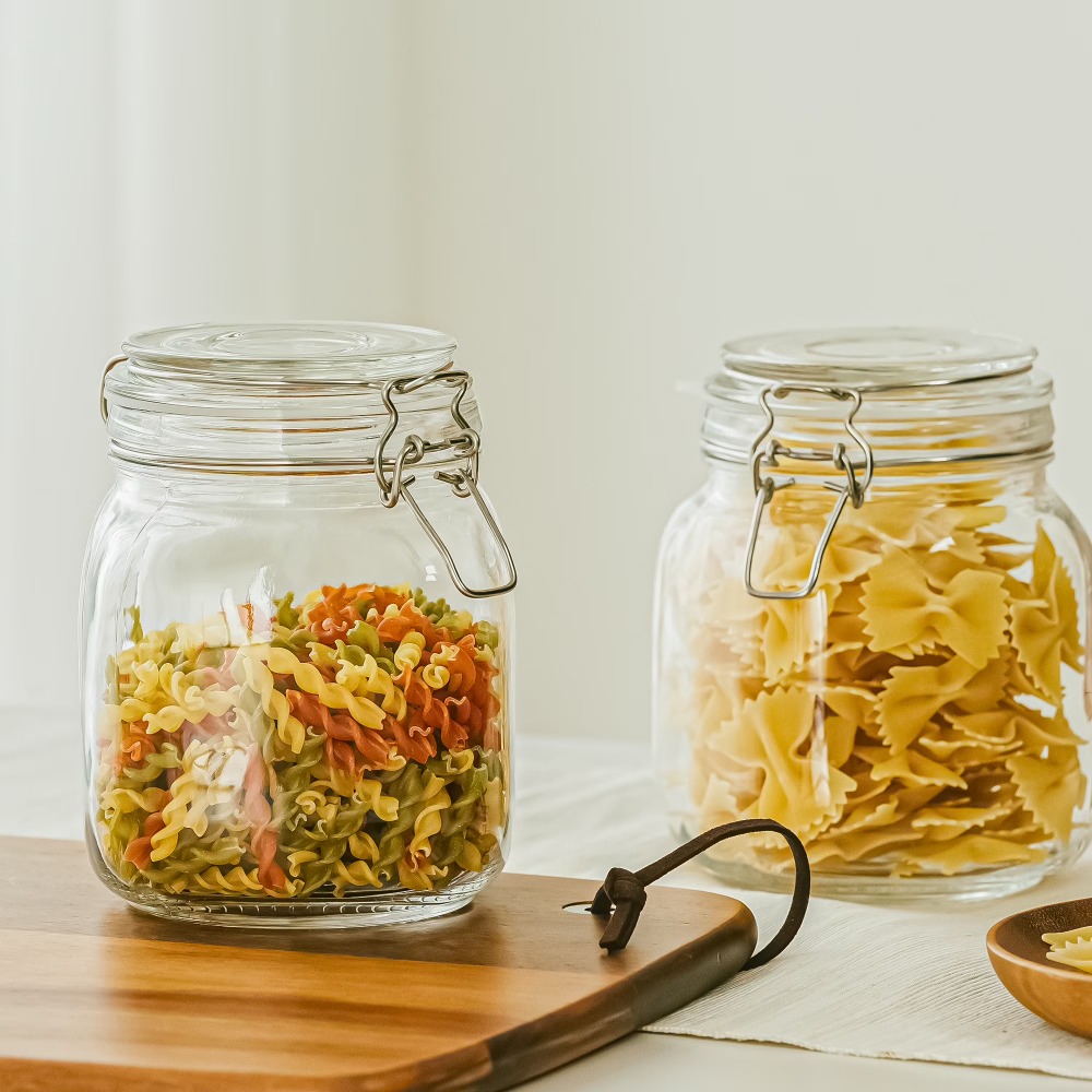 Mainstays 38 oz Glass Food Sto - Food Storage Glass recension och pris