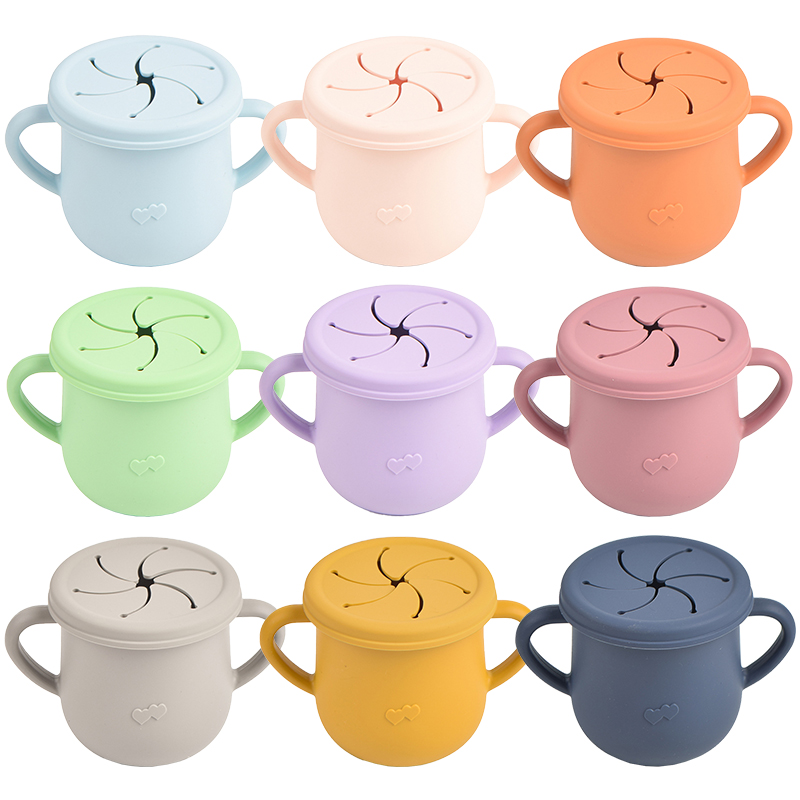 Baby Silicone Feeding Cups Por - Food Storage 1 Year recension och pris