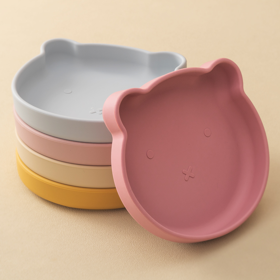 1PC Silicone Baby Dishes Sucti - Food Storage 1 Year recension och pris