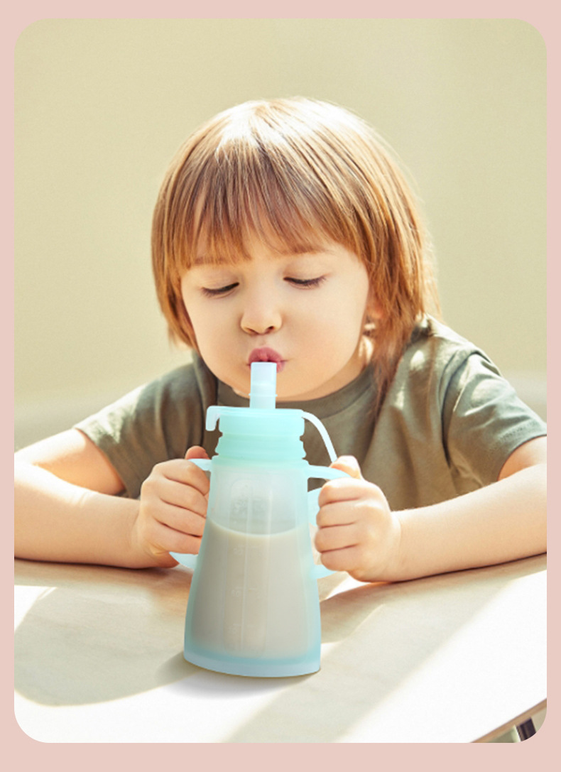 New Reusable Silicone Breast M - Food Storage 1 Year recension och pris