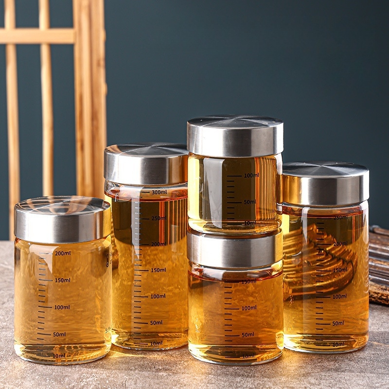 2Pcs 100-500ml Glass Storage C - Food Storage Set Glass recension och pris