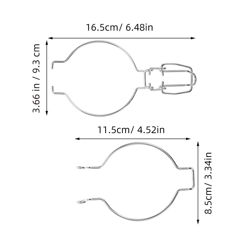 12Pcs Glass Jar Wire Clamps St - Food Storage Glass recension och pris