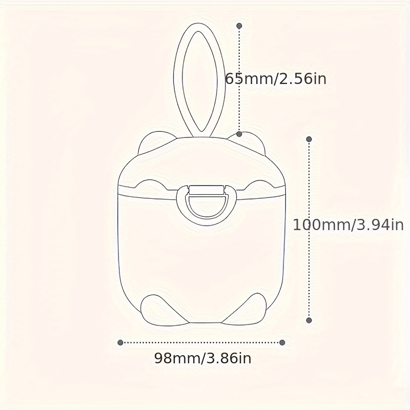 1pc Portable Four-Layer Milk P - Food Storage 1 Year recension och pris