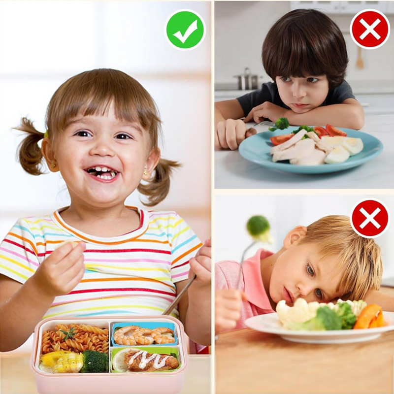 8PCS Silicone Lunch Box Divide - Food Storage Unit recension och pris
