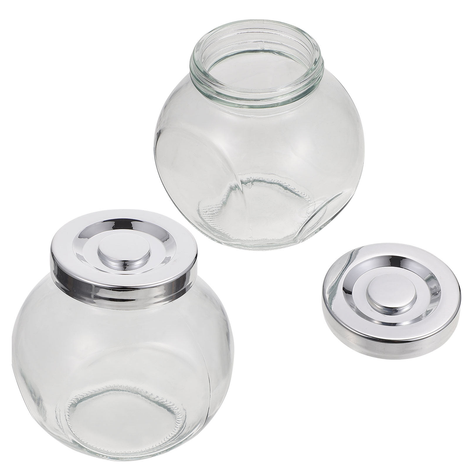 2Pcs Fruit Jam Storage Bottles - Food Storage Glass recension och pris