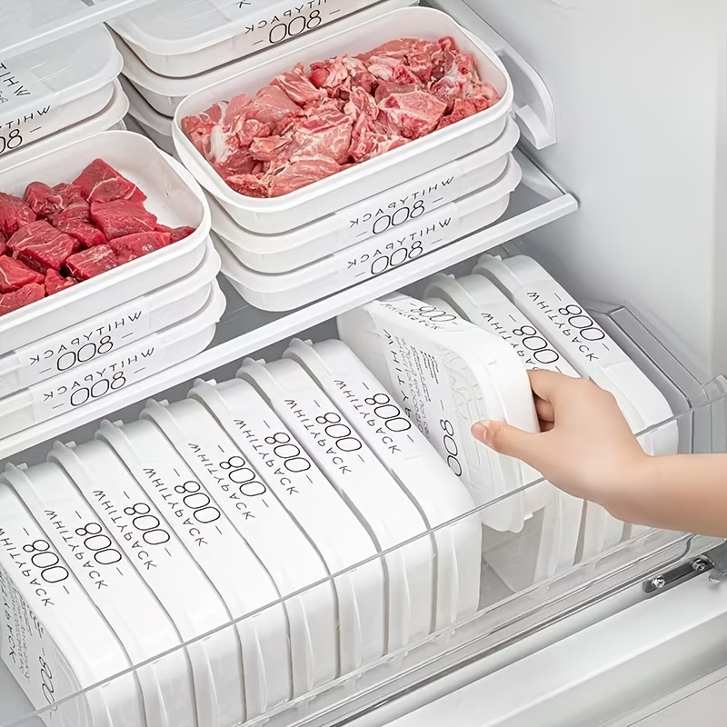 10Pcs Reusable Stackable Food  - Food Storage Unit recension och pris