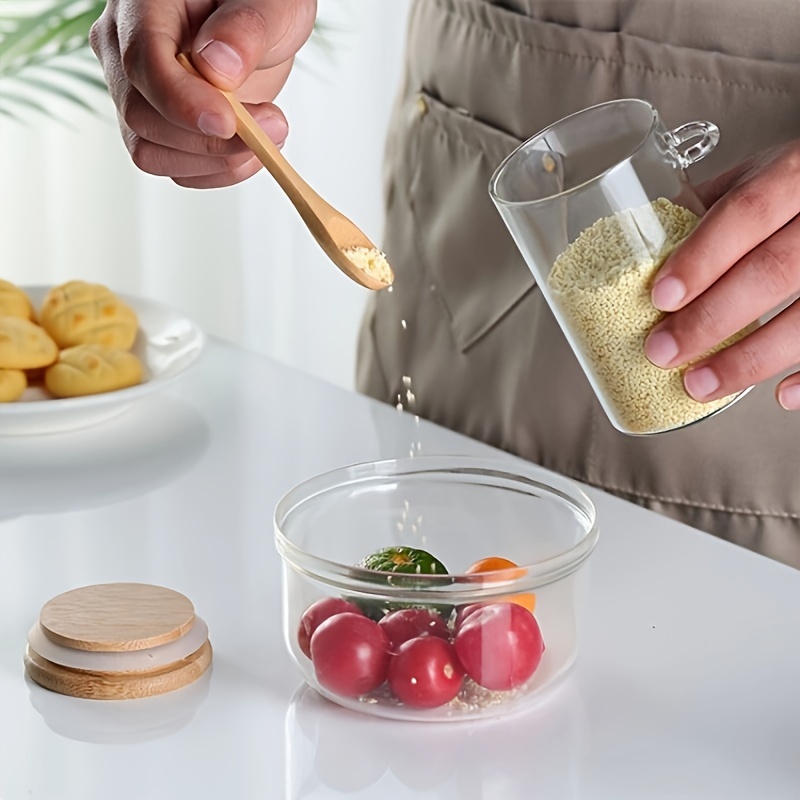 280ml Candy Jar, Biscuit Jar,  - Food Storage Set Glass recension och pris