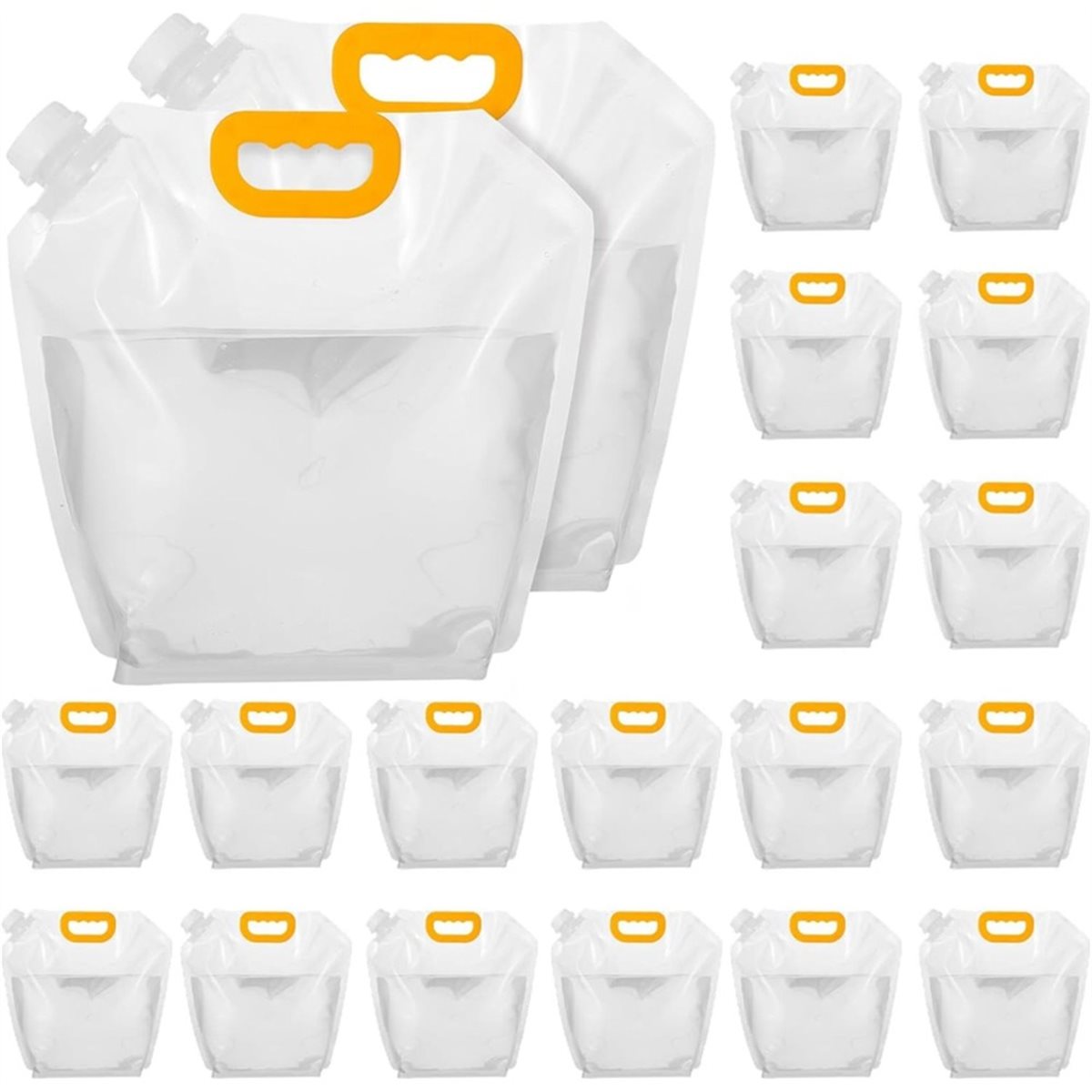 T22C 20 Pcs 1.3 Gallon Foldabl - Food Storage Emergency recension och pris